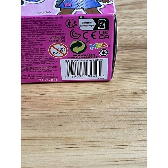 MGA L.O.L SURPRISE! HAIR HAIR HAIR MINI DOLL WITH BROWN HAIR SERIES 2 - Picture 6 of 6